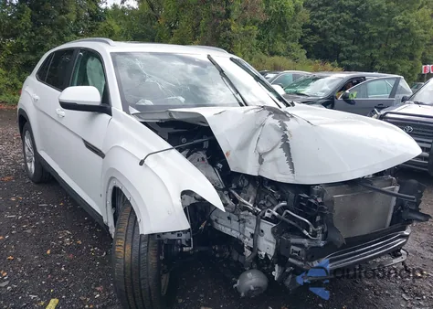 2021 Volkswagen Atlas Cross Sport 3.6L V6 Sel из США, поврежденный, VIN 1V2BE2CA3MC235618